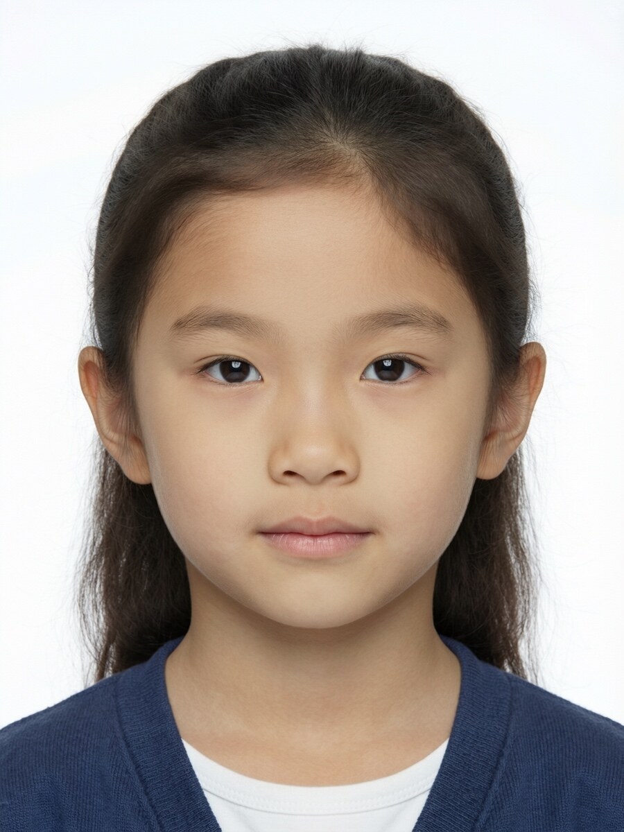 PortraitMint girl ID-photo test result