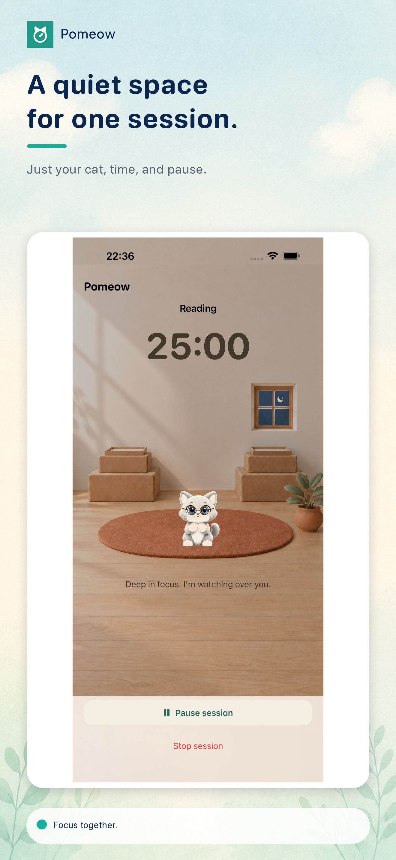 Pomeow 4.0.1 preview · real Release screens with fictional examples