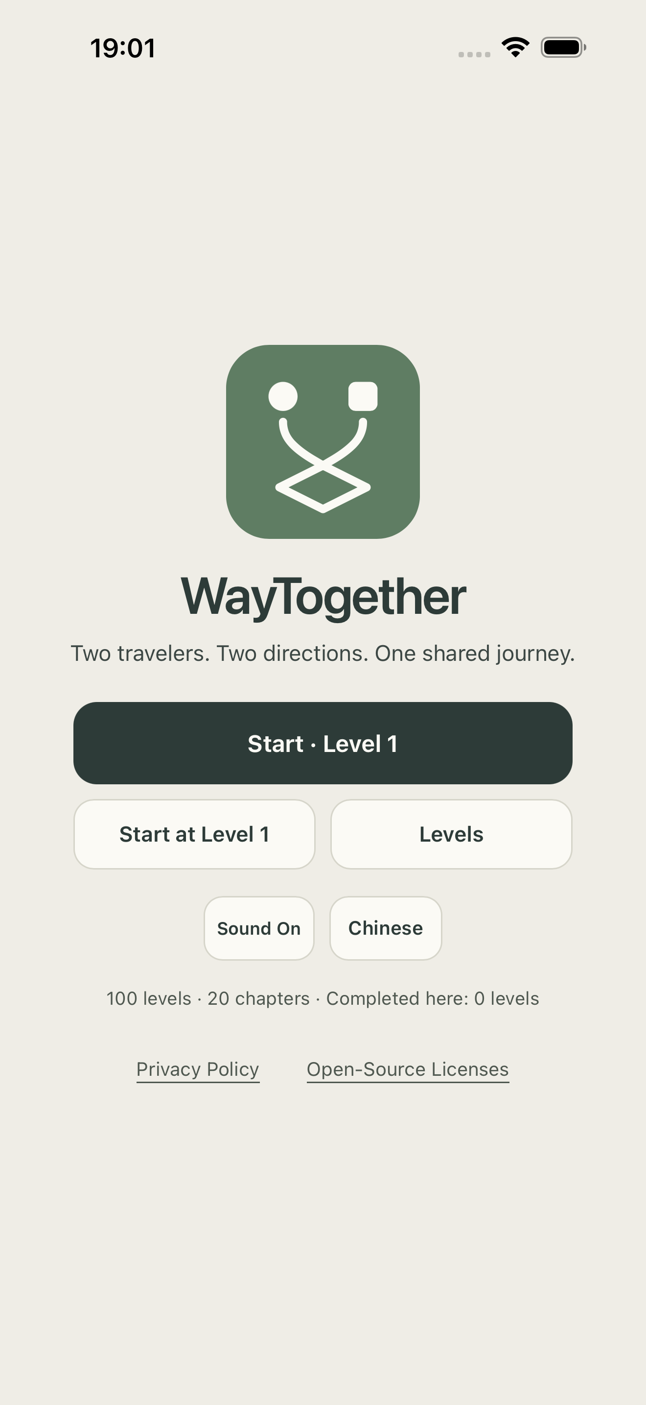 Version 0.1.1 interface · English